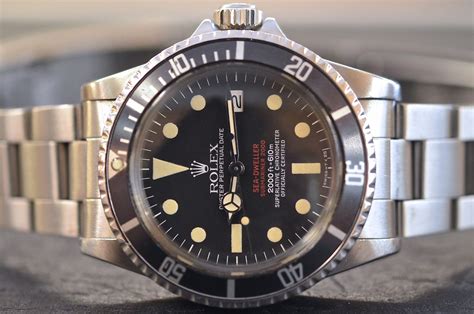 rolex submariner doppia scritta rossa|Guida ai 1665 sea.